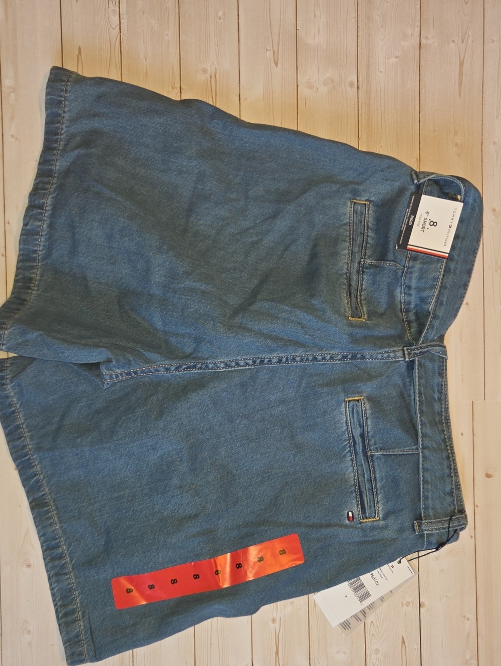 Tommy Hilfiger Women's Denim Shorts in Medium Blue